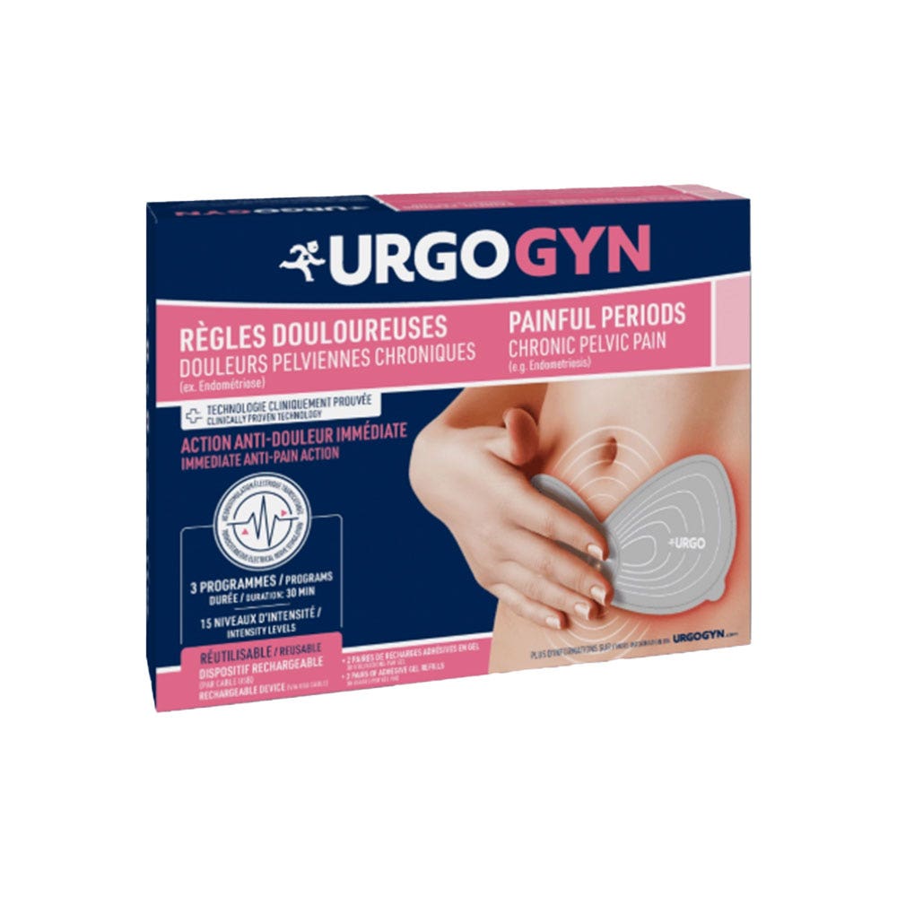 Urgo Urgogyn Patch Electrothérapie Règles Douloureuses Rechargeable