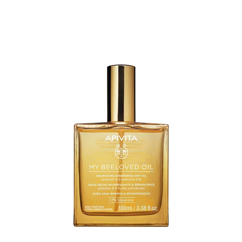 Apivita My Beeloved Oil Huile Sèche Nourrissante Et Réparatrice 100ml