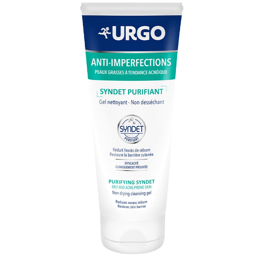 Urgo Syndet Purifiant Gel Nettoyant Anti-Imperfections 200ml