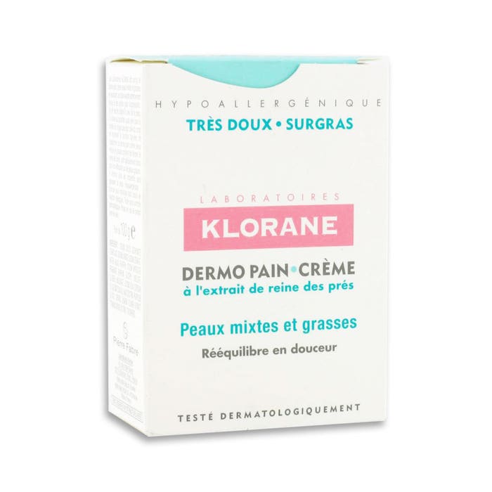 Dermo-pain Creme 100g Peaux Grasses Klorane