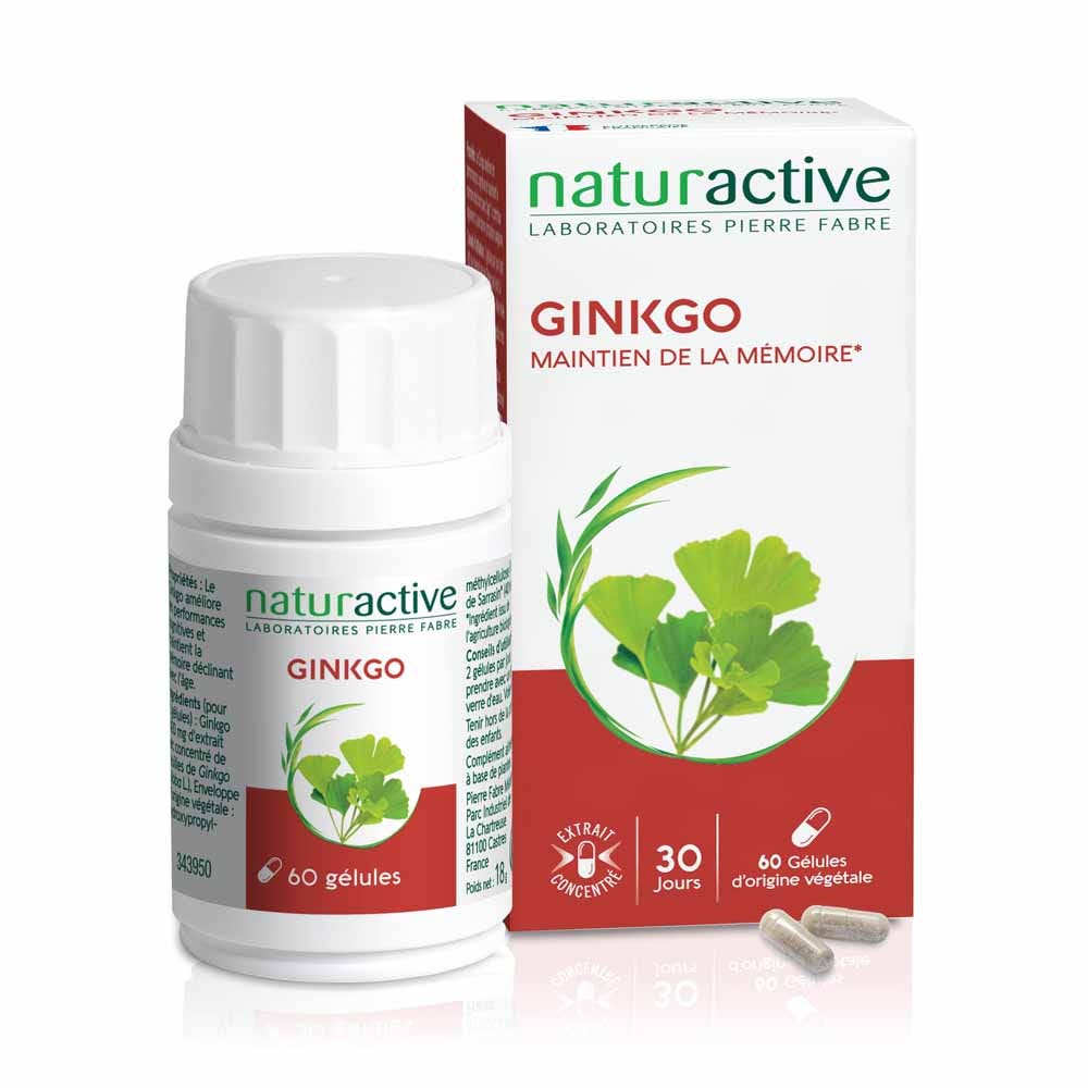Naturactive Ginkgo 60 gélules