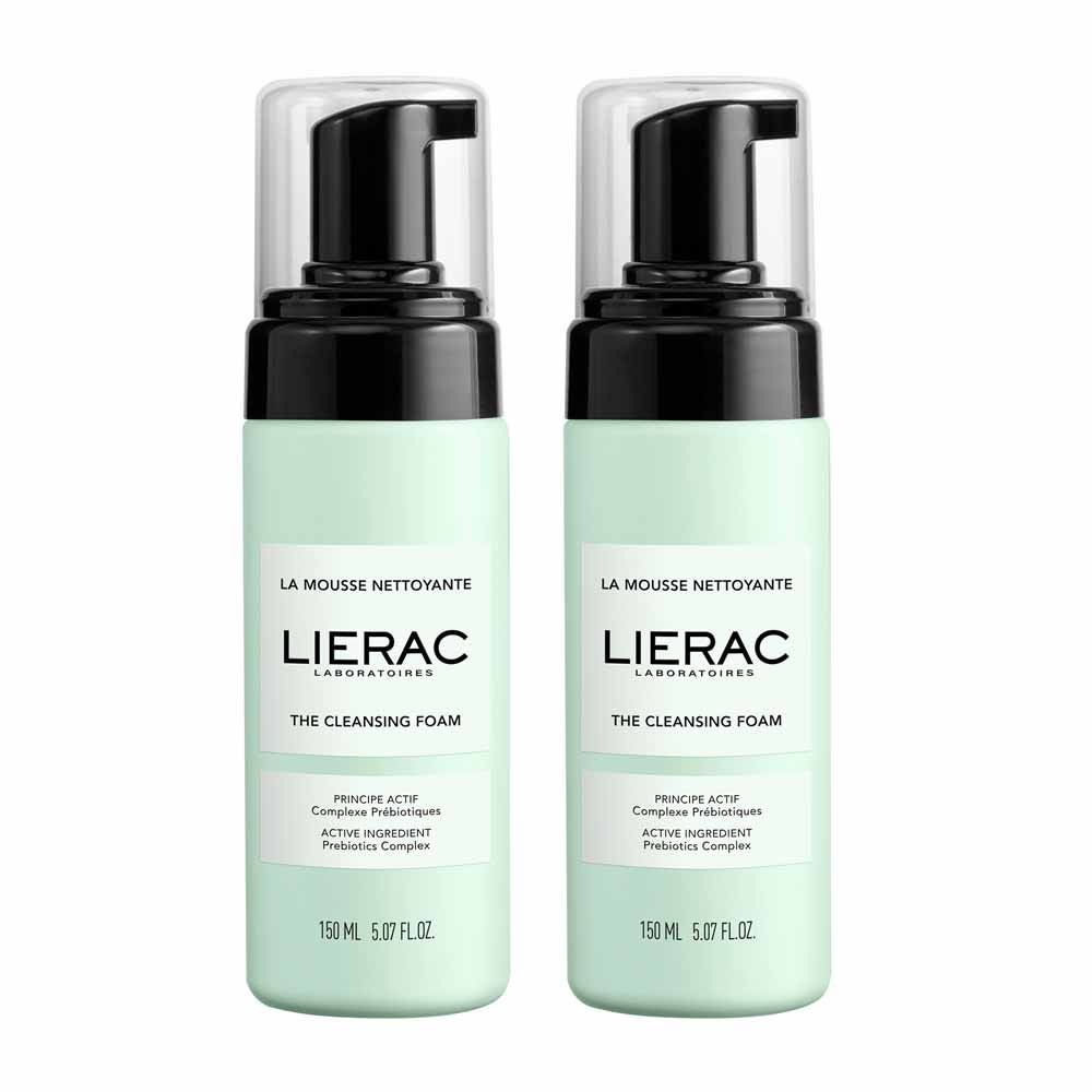 Lierac Démaquillants Duo Mousse Nettoyante 2X150ml