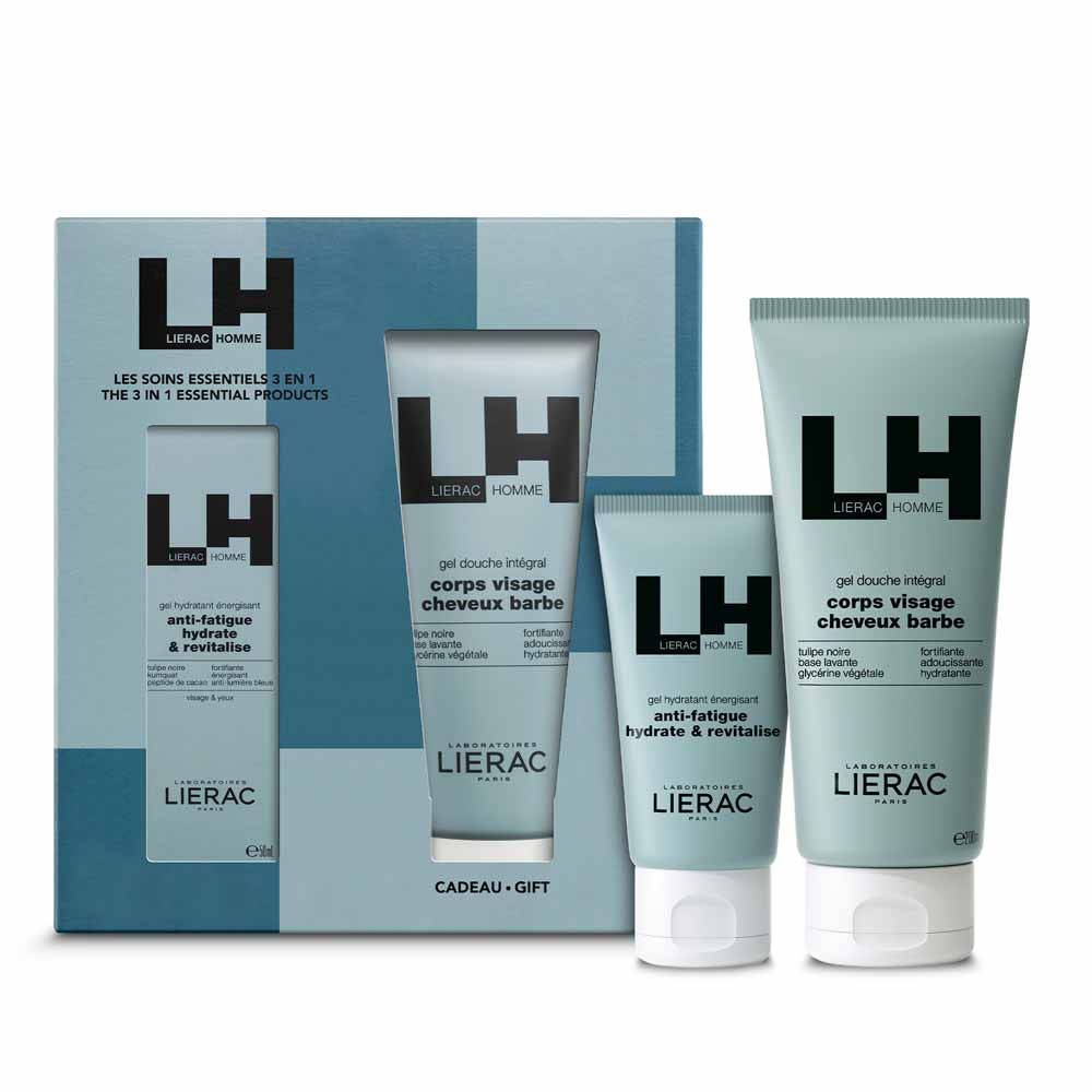 Lierac Homme Coffret Gel Hydratant + Gel Douche