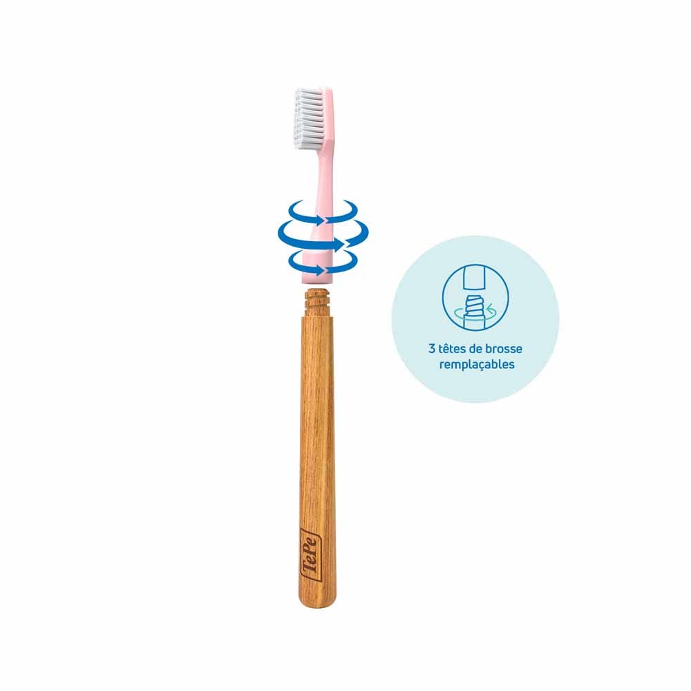 TePe Brosse à dents Souple Tête Interchangeable