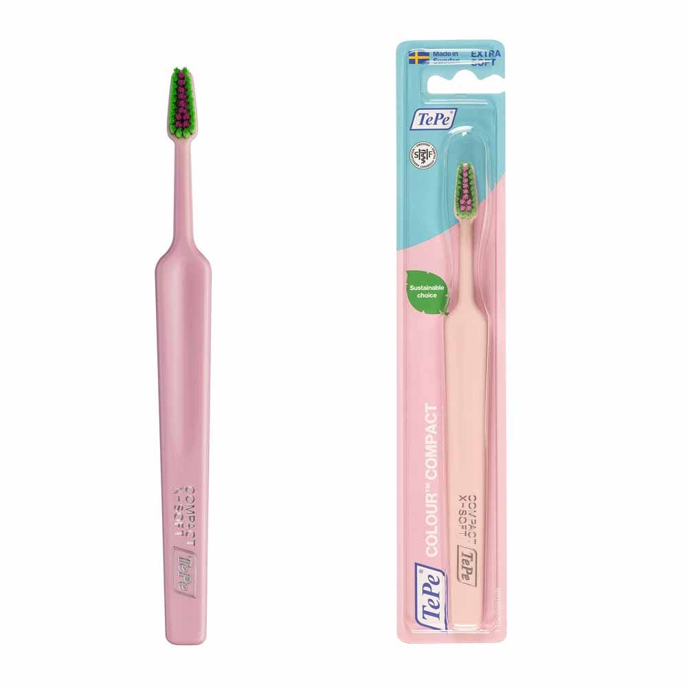 TePe Colour Soft Brosse à Dents Extra Souple Compact