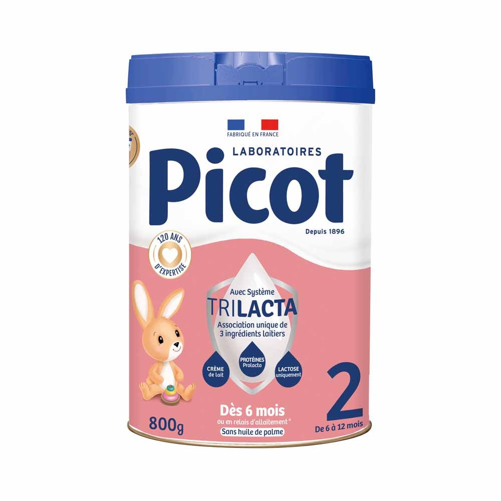 Picot 2 Lait En Poudre 6-12 Mois 800 g