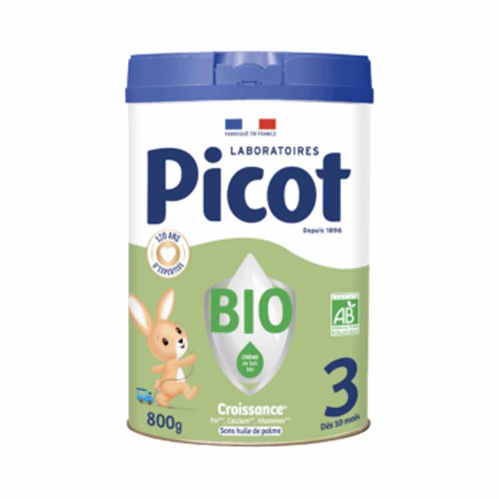 Picot 3 Lait En Poudre Croissance 10 Mois A 3 Ans Bio 800g