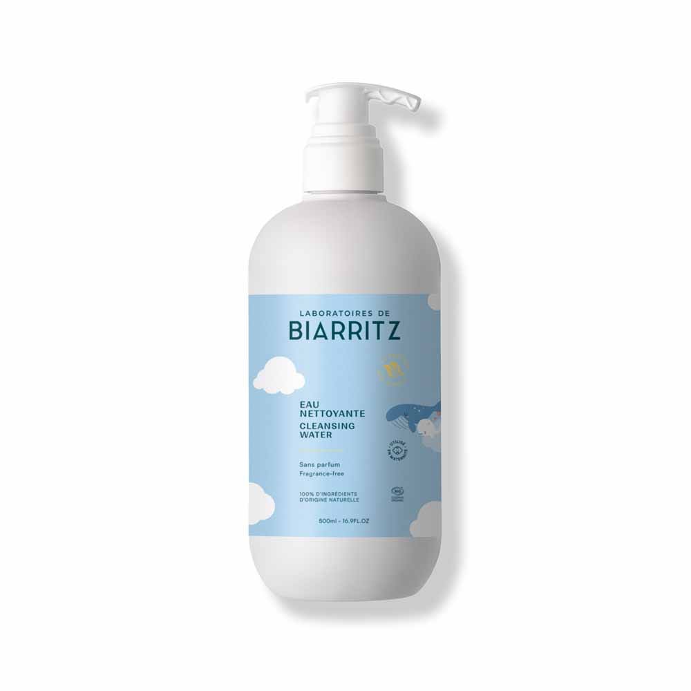 Laboratoires De Biarritz Bébé Eau Nettoyante Bio Visage et Corps 500ml