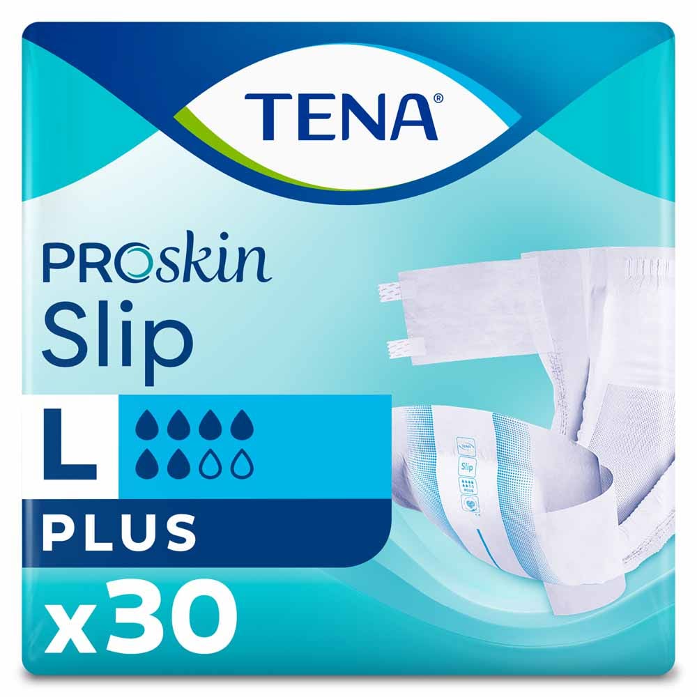 Tena Slip ProSkin Plus Large Changes Complets x30