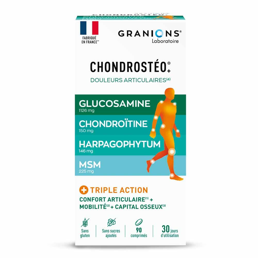 Granions Chondrosteo+ Douleurs articulaires 90 Comprimés