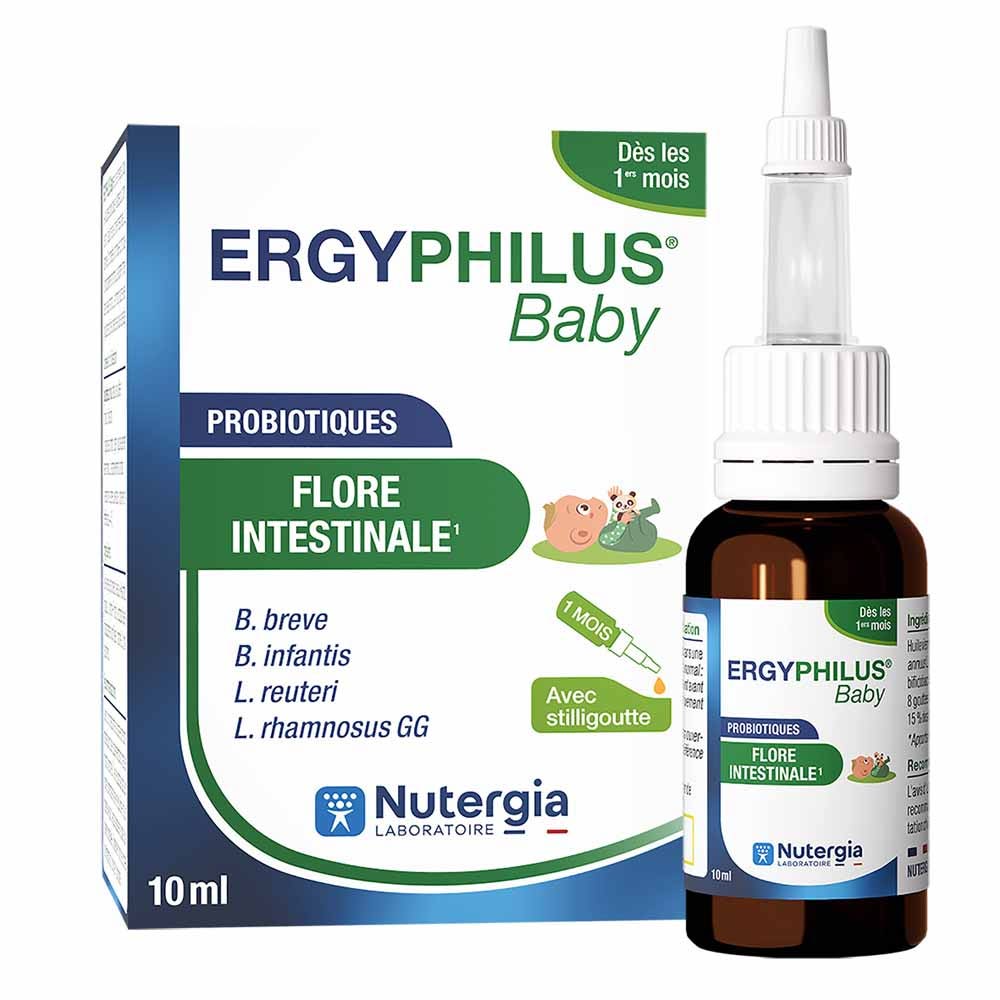 Nutergia Ergyphilus Microbiote Baby Avec Stilligoute Dès 1 Mois 10ml