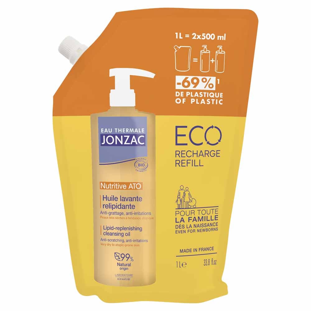 Eau thermale Jonzac Huile Lavante Relipidante Doypack 1000ml