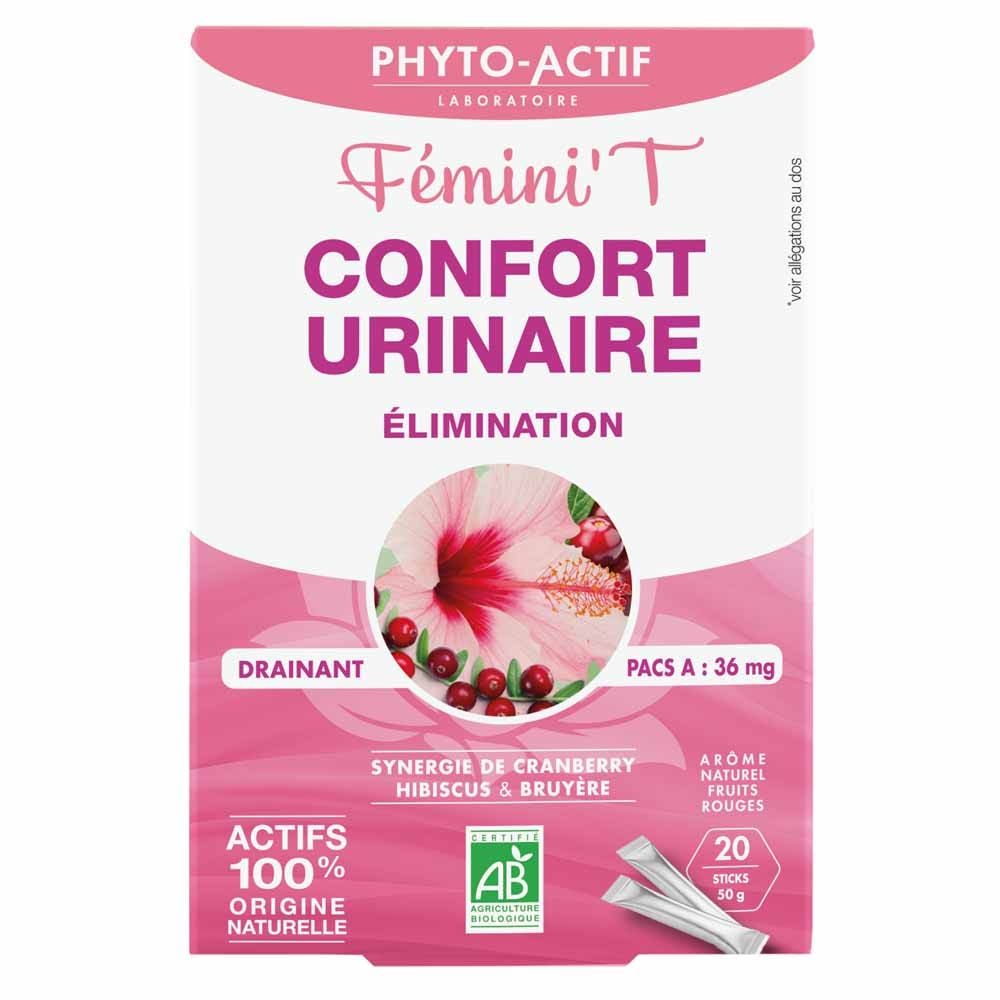 Phyto-Actif Femini't Confort Urinaire 20 sticks