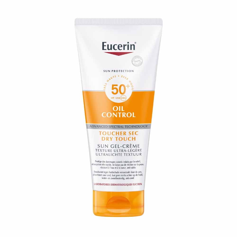 Eucerin Sun Protection Oil Control Gel-Crème SPF50+ Toucher Sec 200ml