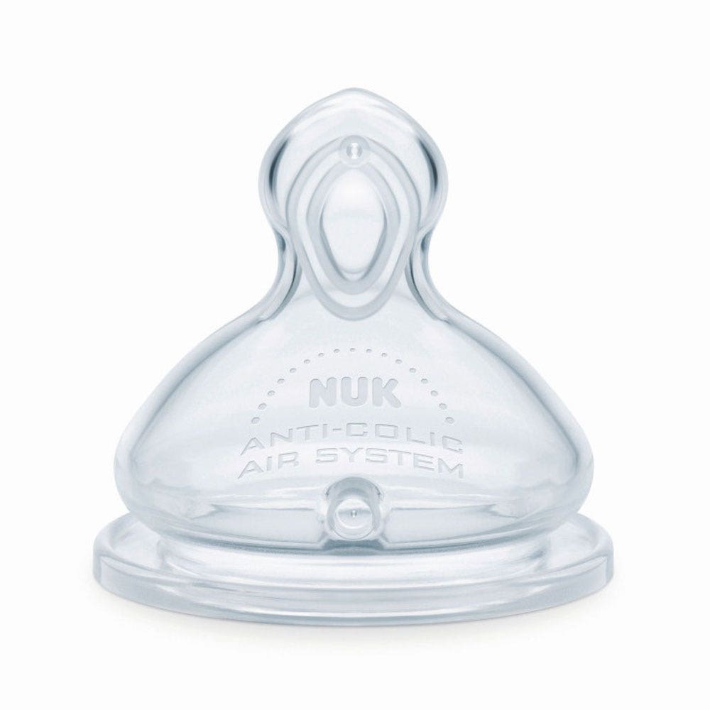 Nuk First Choice+ Tétines Physiologiques Silicone Dès la naissance x2