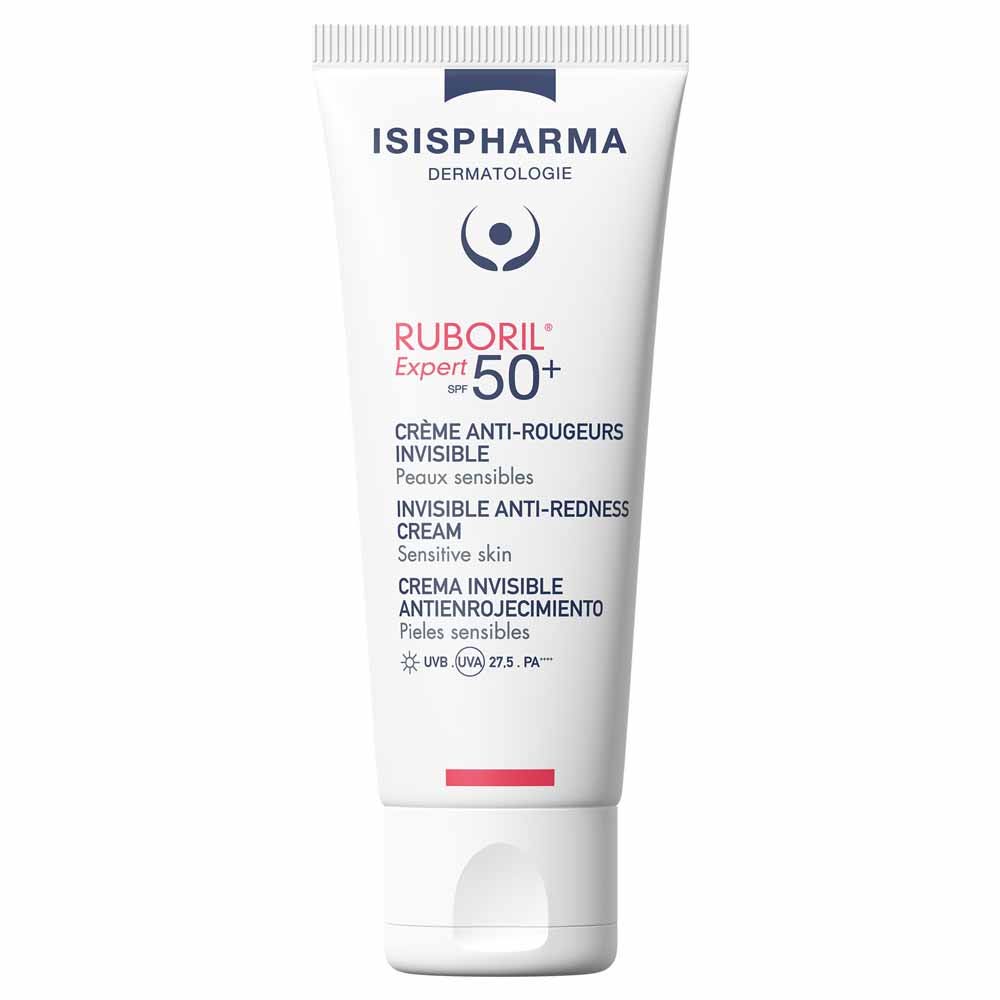 Isispharma Ruboril Expert Crème Anti-Rougeurs SPF50+ Invisible 40ml