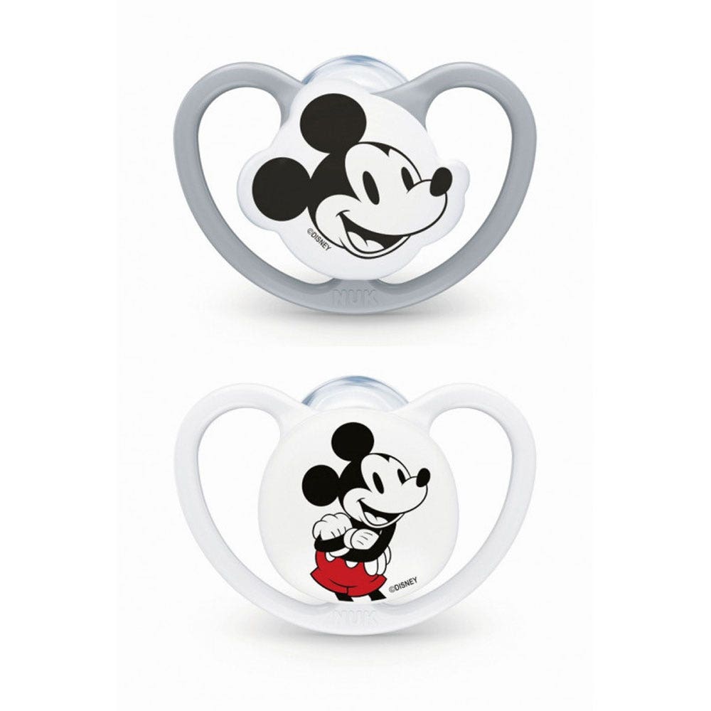 Nuk Space Sucettes physiologiques Disney 6 à 18 mois x2