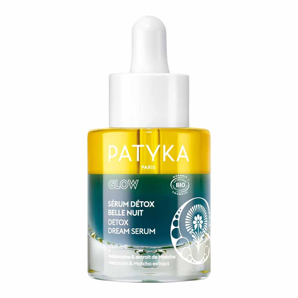 Patyka Glow Sérum Détox Belle Nuit Tous Types de Peaux 30ml