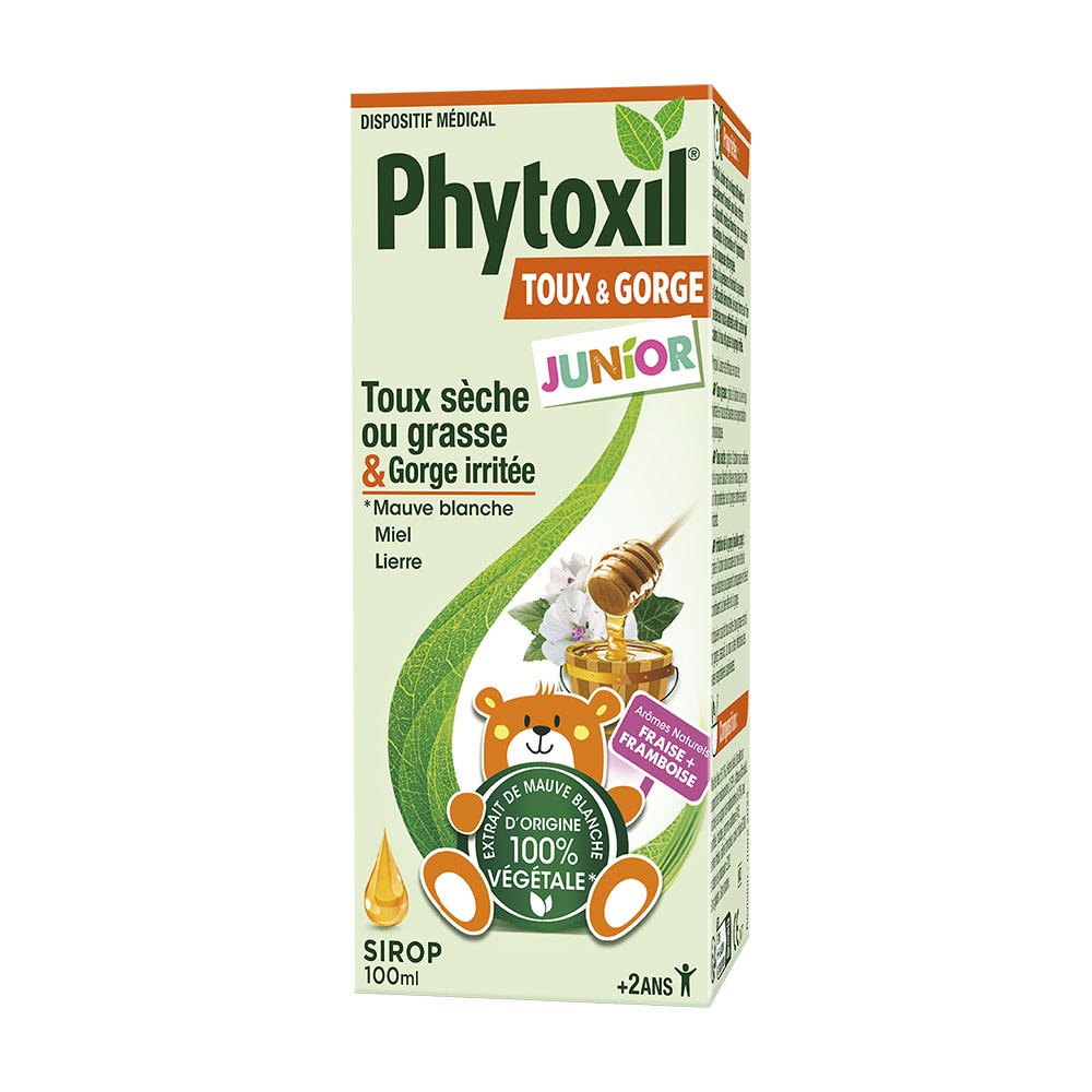 Phytoxil Sirop Toux et Gorge Junior 100ml