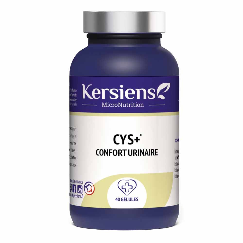 Kersiens Cys+ Confort Urinaire 40 Gélules