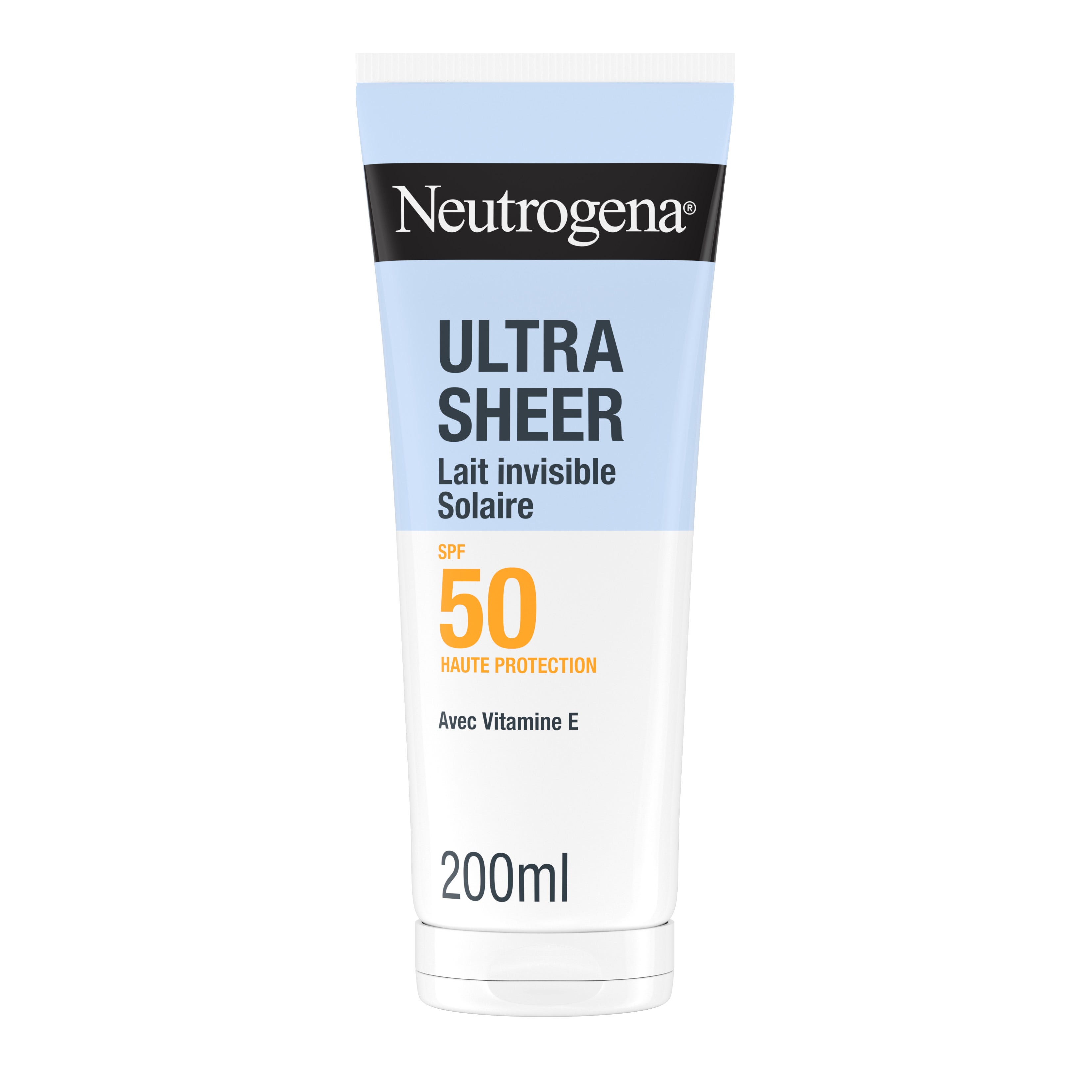 Neutrogena Ultra Sheer Lait Solaire Invisible SPF50 200ml