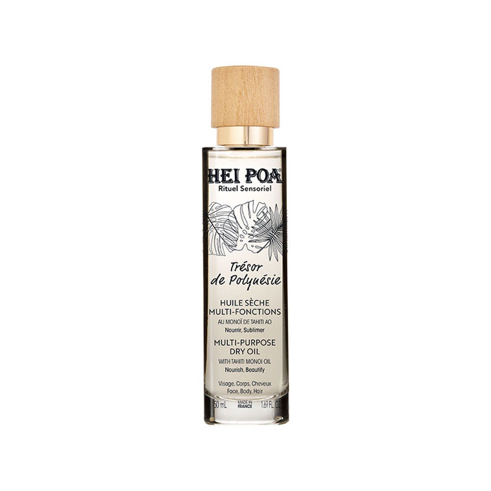 Hei Poa Huile Sèche Trésor De Polynésie 50ml