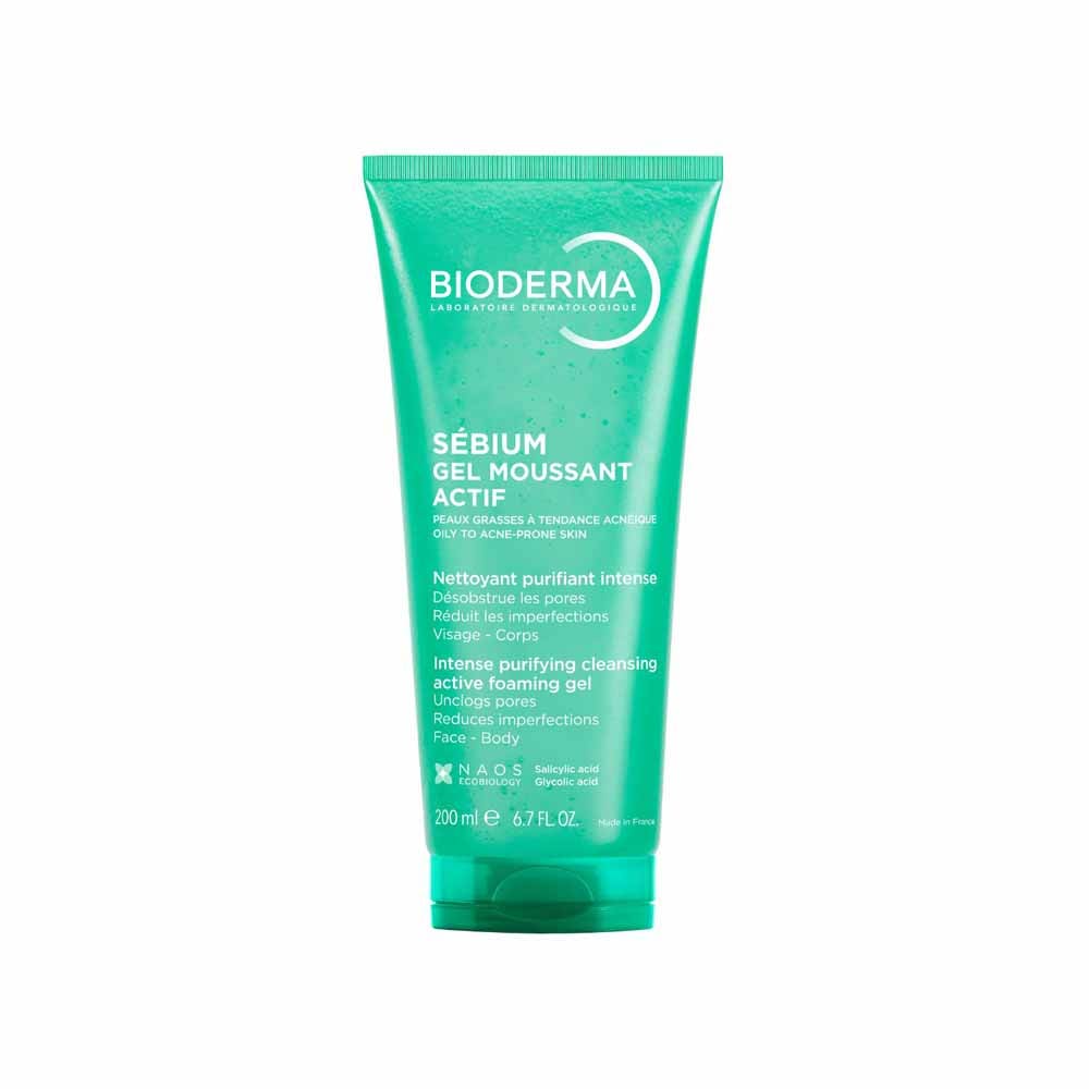Bioderma Sebium Gel Moussant Actif 200ml