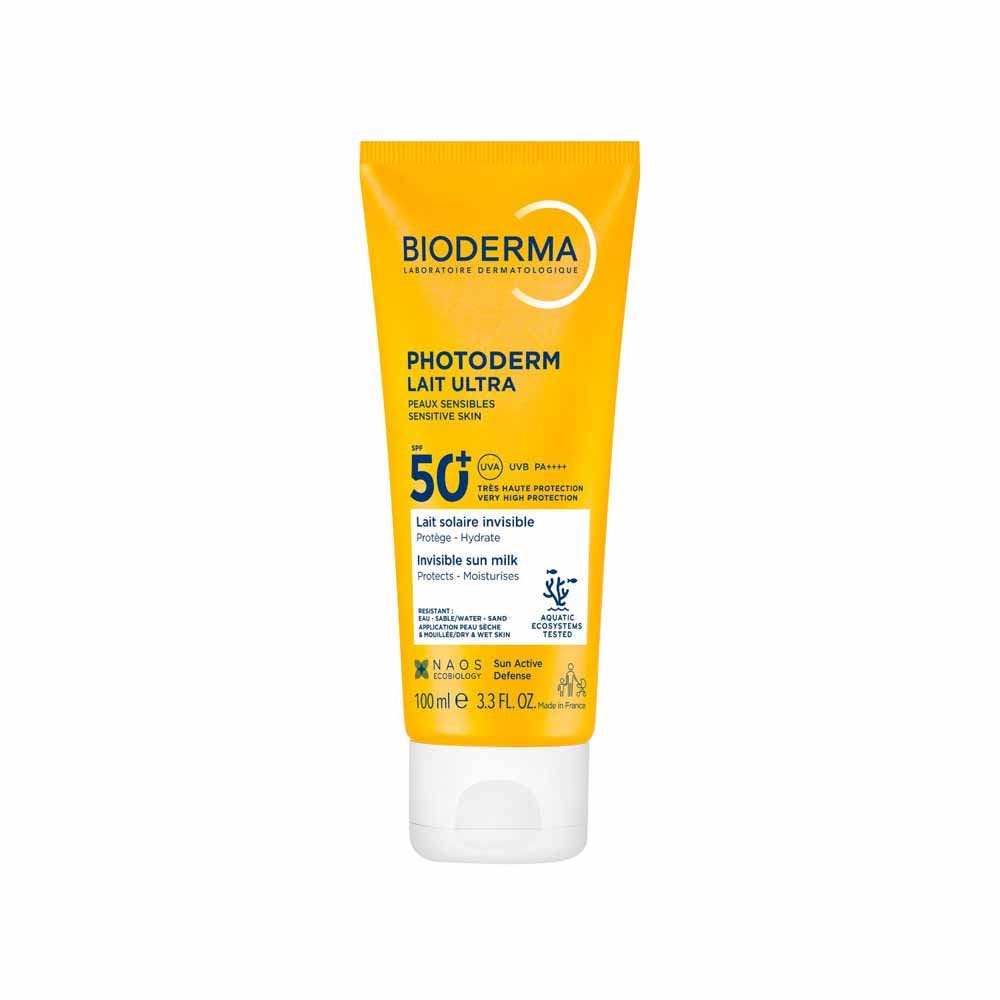 Bioderma Photoderm Lait Ultra SPF50+ Hydratation 8h Peaux Sensibles 100ml