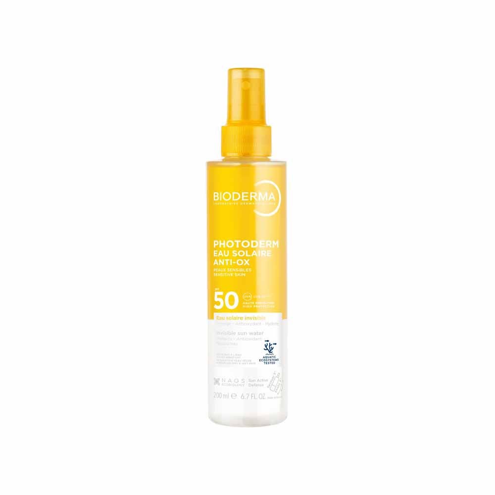 Bioderma Photoderm Eau Solaire SPF50 Anti-OX Peaux Sensibles 200ml