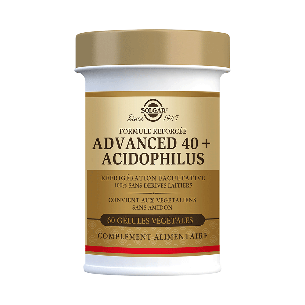 Solgar Advanced 40 plus Acidophilus 60 gélules végétales