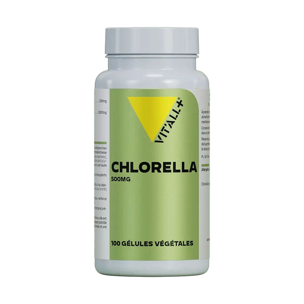 Vit'All+ Chlorella 500mg 100 gélules végétales