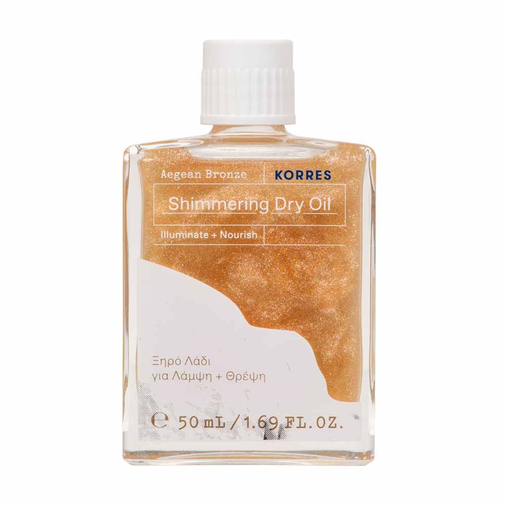 Korres Aegean Bronze Huile Sèche Scintillante 50ml