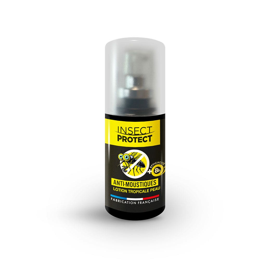 Insect Protect Anti-Moustiques Lotion Tropicale Peau 30ml