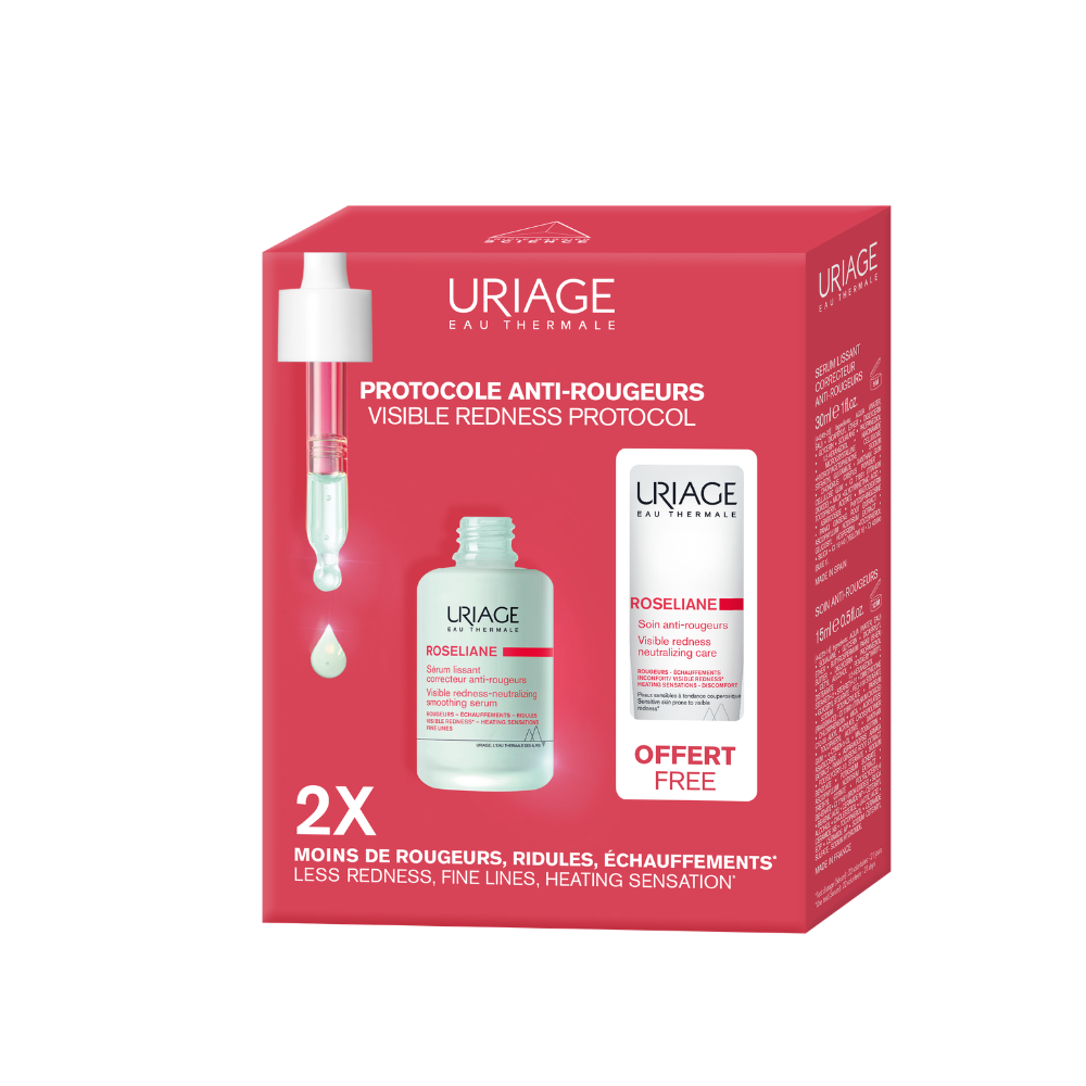 Uriage Roseliane Coffret Protocole Anti-Rougeurs
