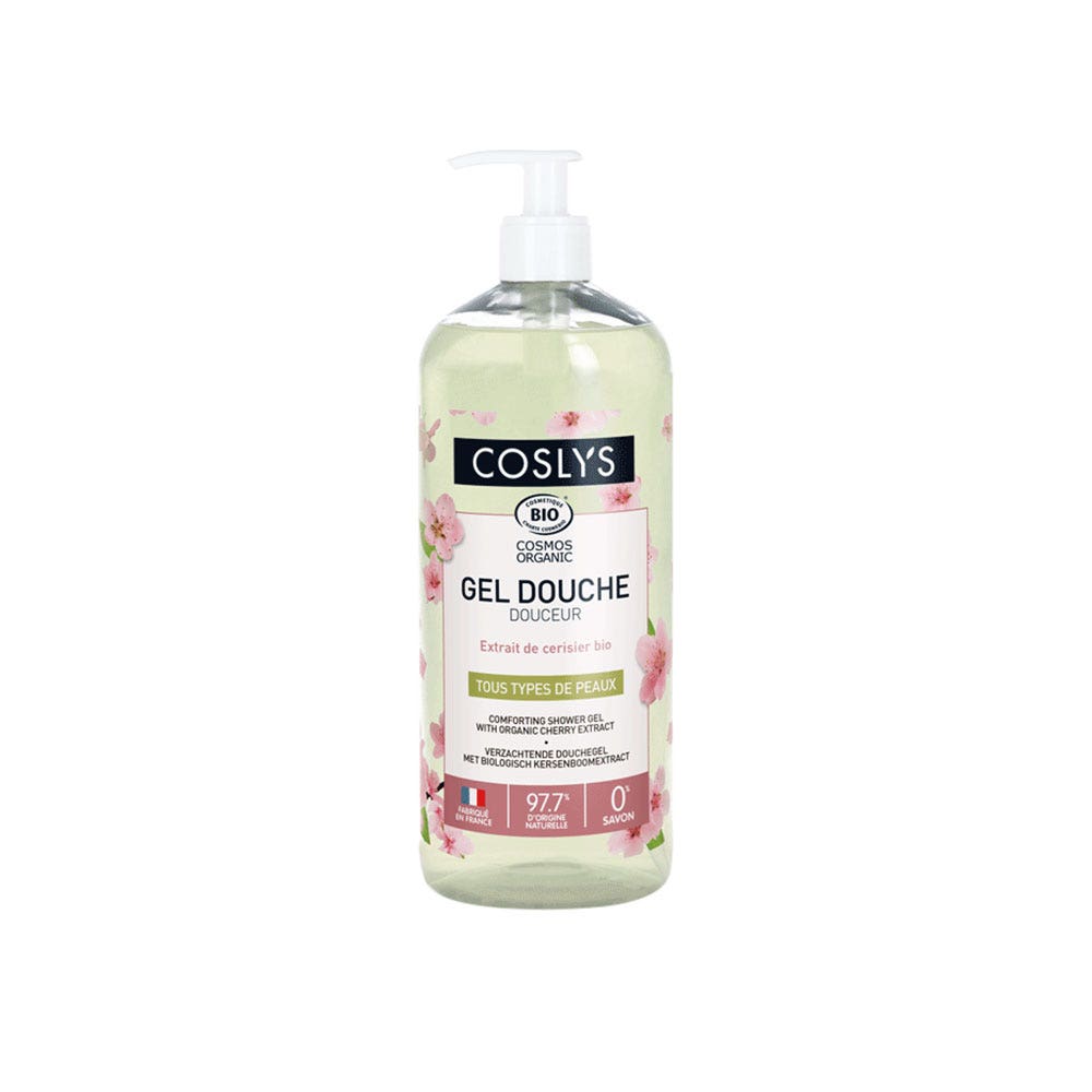 Coslys Gel Douche Douceur Fleur de Cerisier 1l