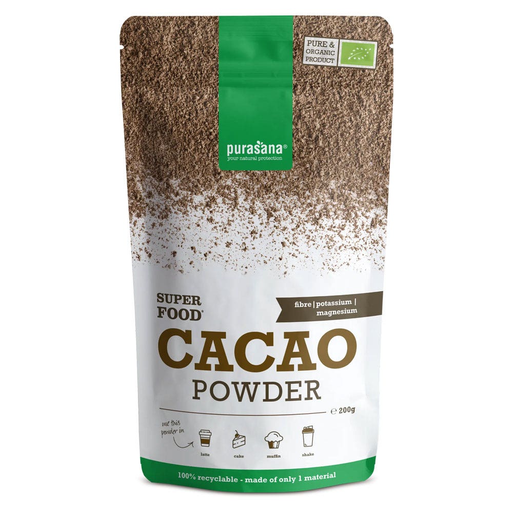 Purasana Poudre de Cacao Bio 200g