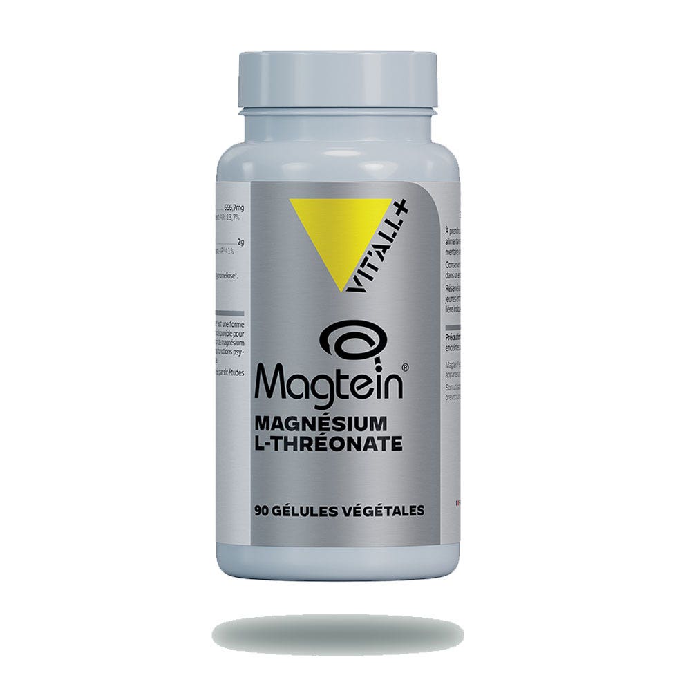 Vit'All+ Magtein Magnésium L-Thréonate 90 gélules végétales