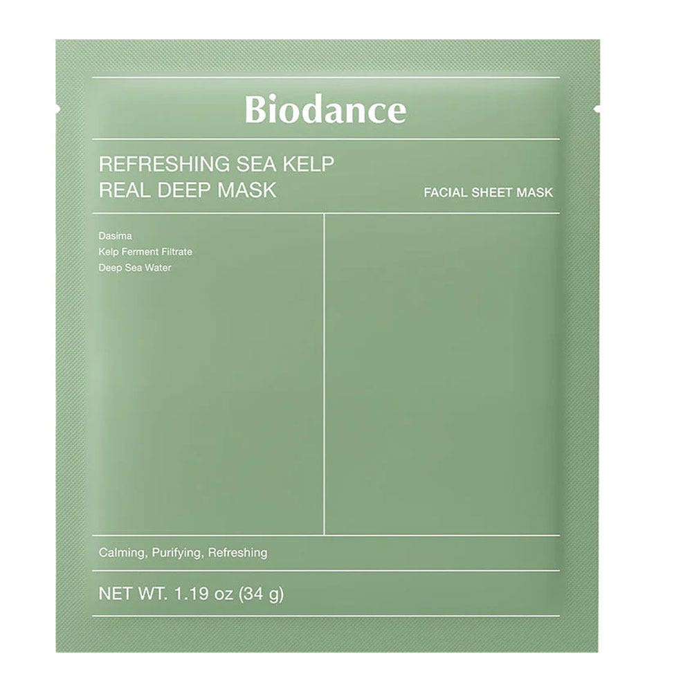 Biodance Refreshing Sea Kelp Masque tissu gélifié Apaisant x1