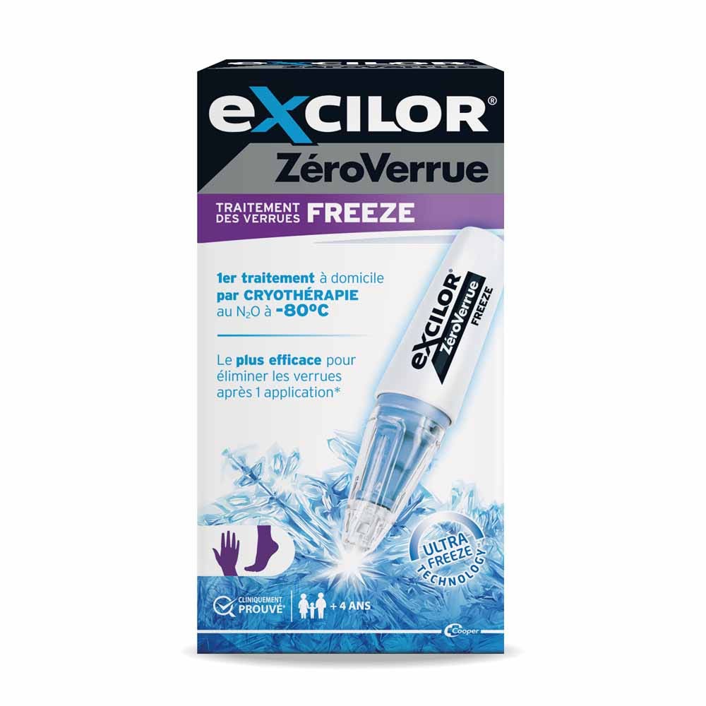Objectif ZeroVerrue Excilor Zero Verrue Freeze 7.5g