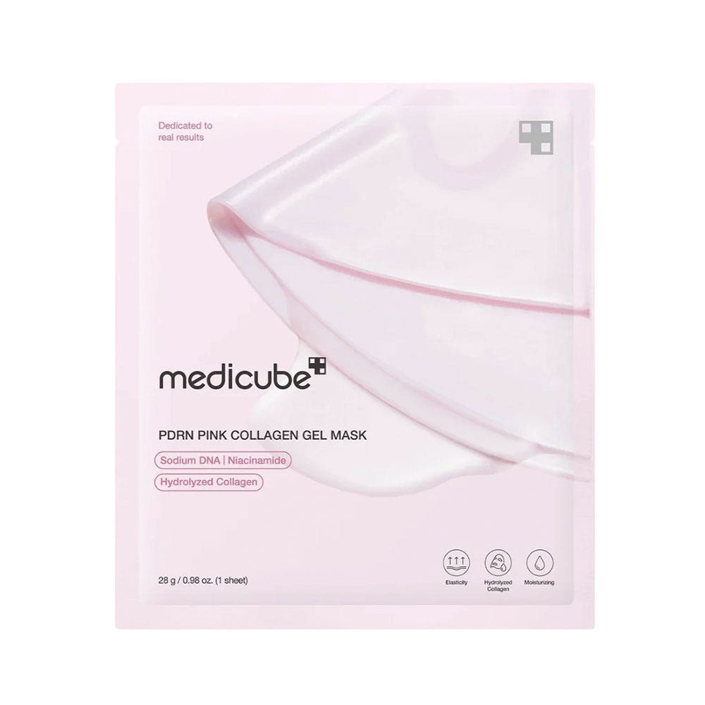 Medicube PDRN Pink Collagen Masque tissu gélifié Hydratation intense x1