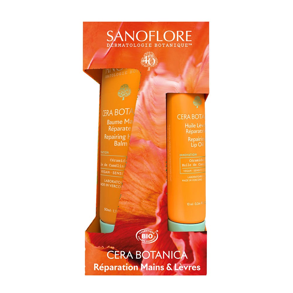 Sanoflore Cera Botanica Coffret Mains et Lèvres