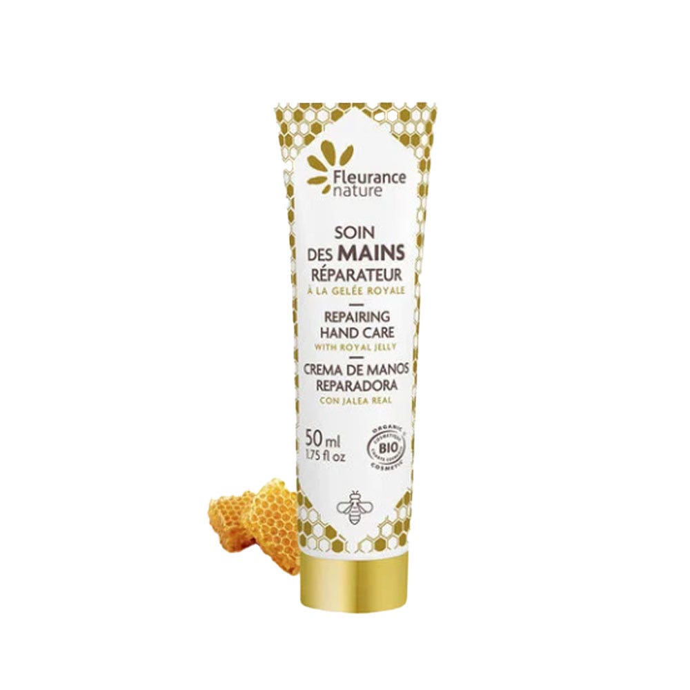 Fleurance Nature Soin Des Mains Reparateur A La Gelee Royale Bio 50ml