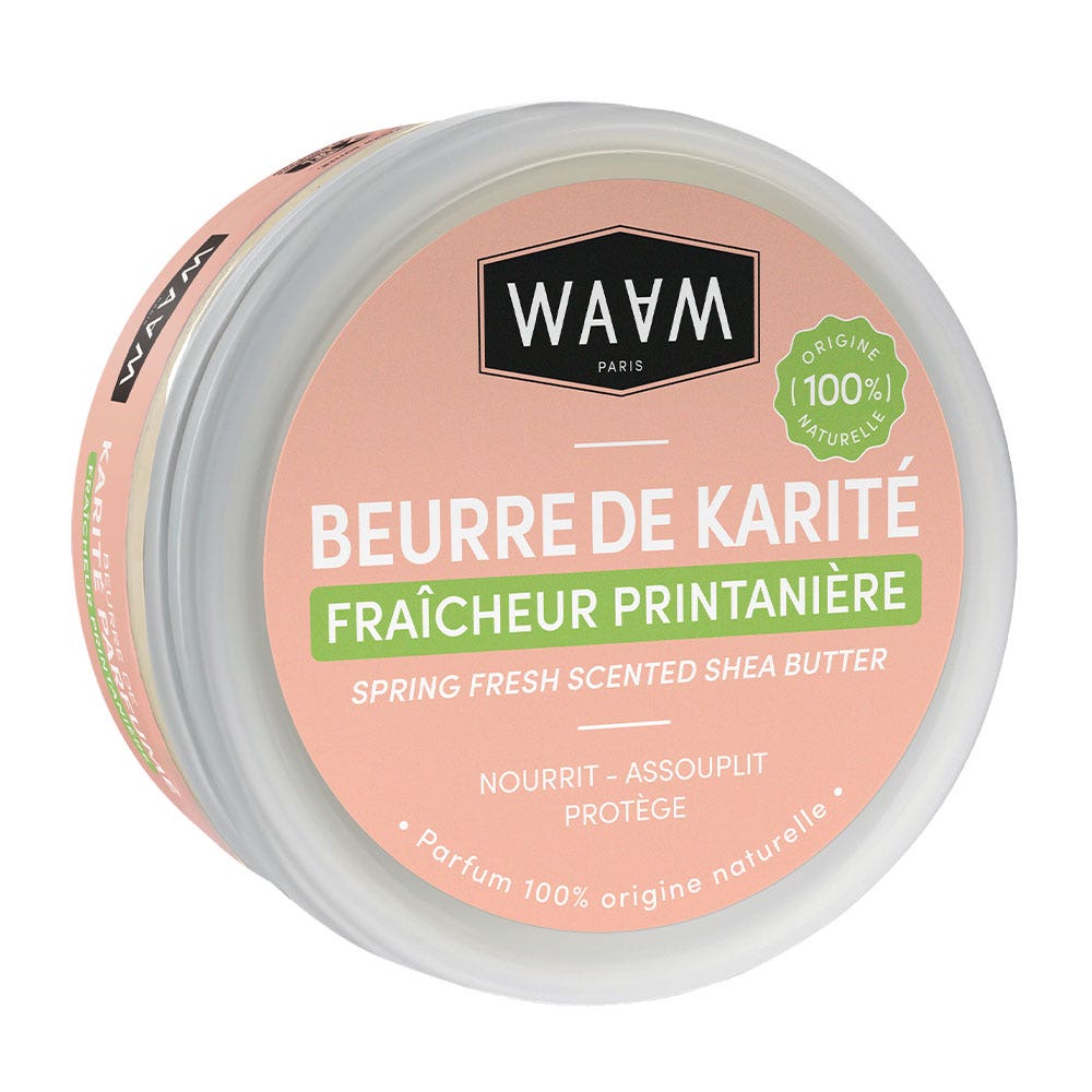 Waam Beurre de Karité Fraîcheur Printanière 100g