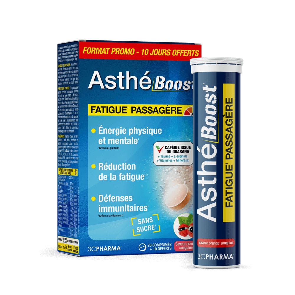 3C Pharma Asthé Boost 30 comprimés effervescents