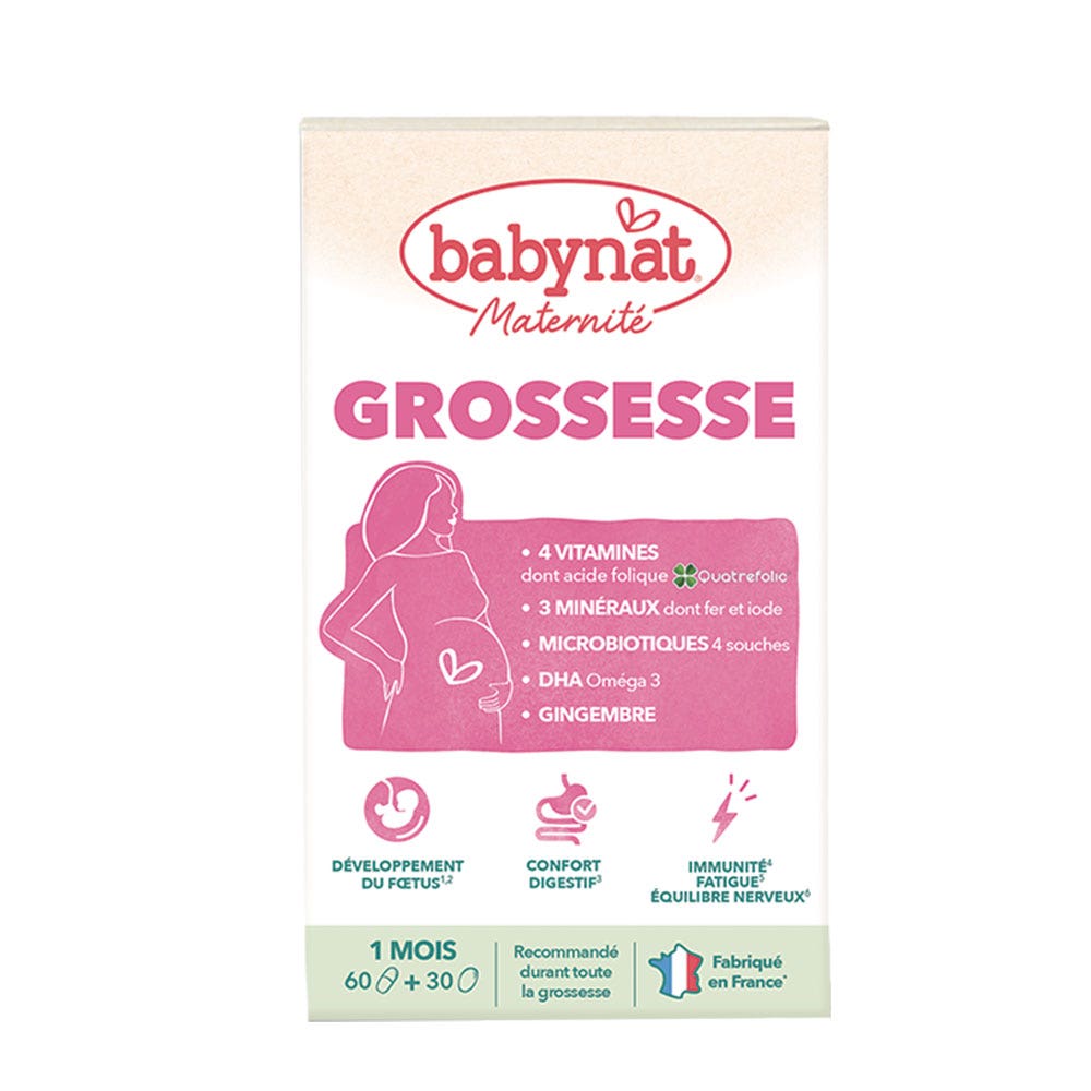 Babynat Maternité Grossesse 60 gélules + 30 capsules