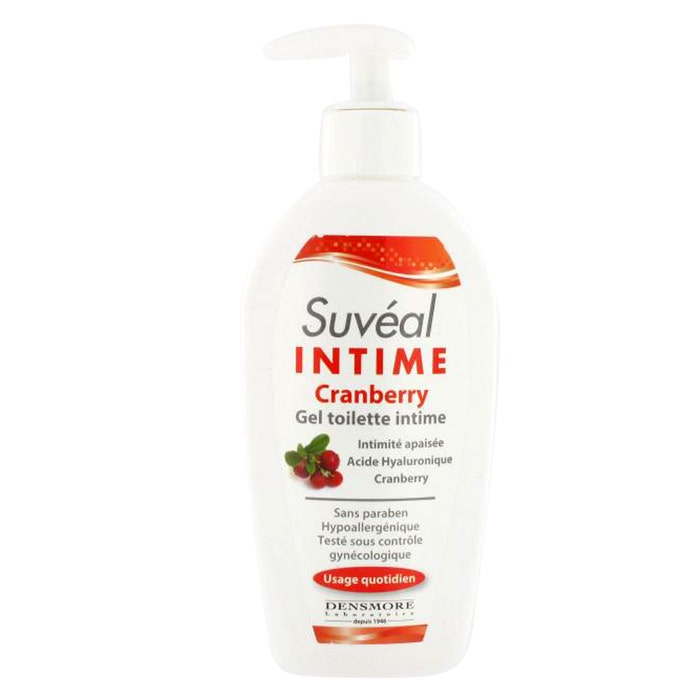 SUVEAL GEL TOILETTE INTIME CRANBERRY 200ML