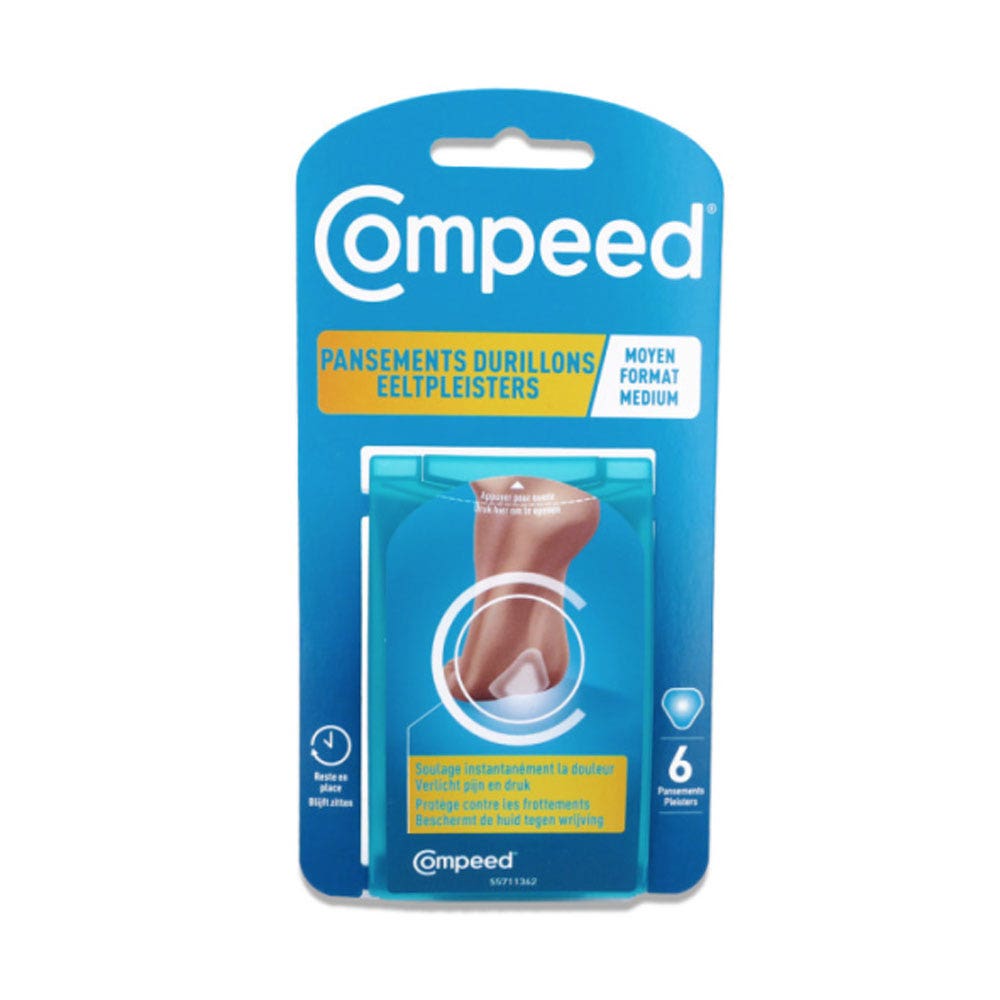 Compeed Pansements Durillons Moyen Format x6