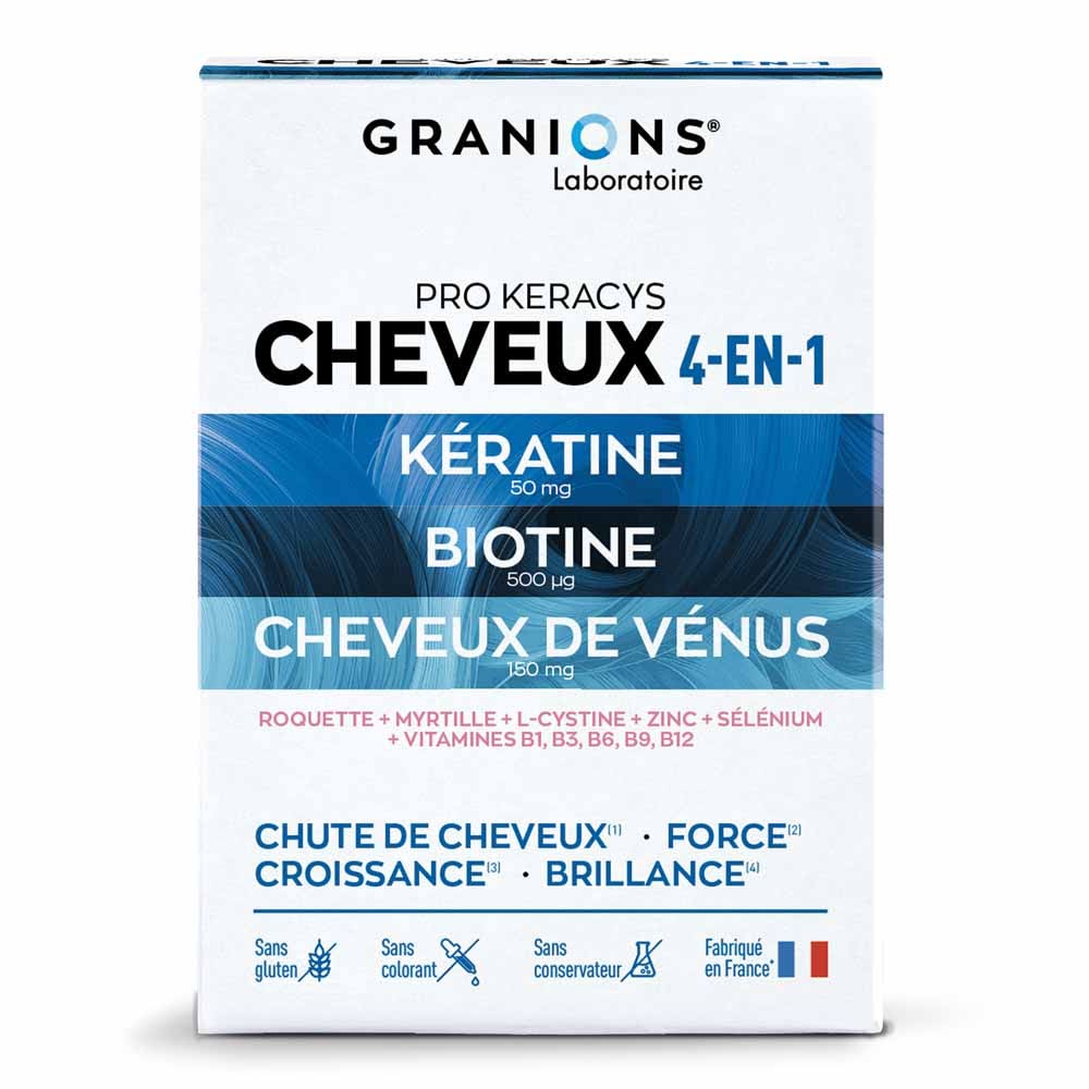 Granions Pro Keracys Cheveux 4en1 90 comprimés