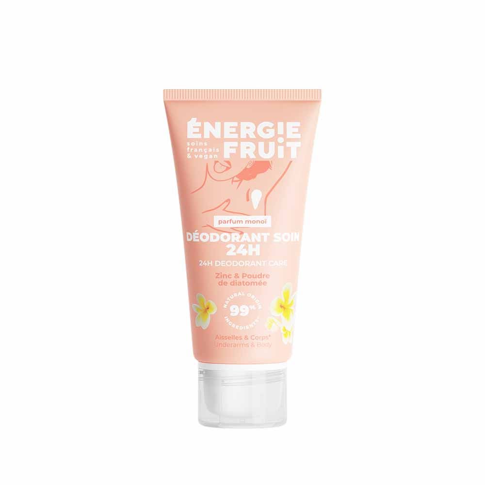 Energie Fruit Déodorant Soin 24h Parfum Monoi Tous Types de Peaux 50ml