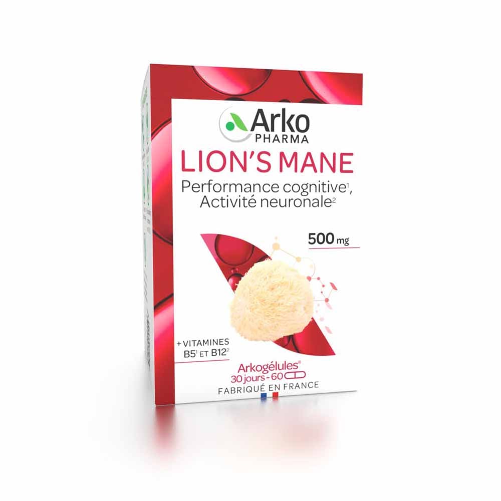 Arkopharma Arkogélules Lion's Mane 60 gélules